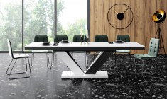 VIVA 2 table (high gloss/super matt) 160-256 cm